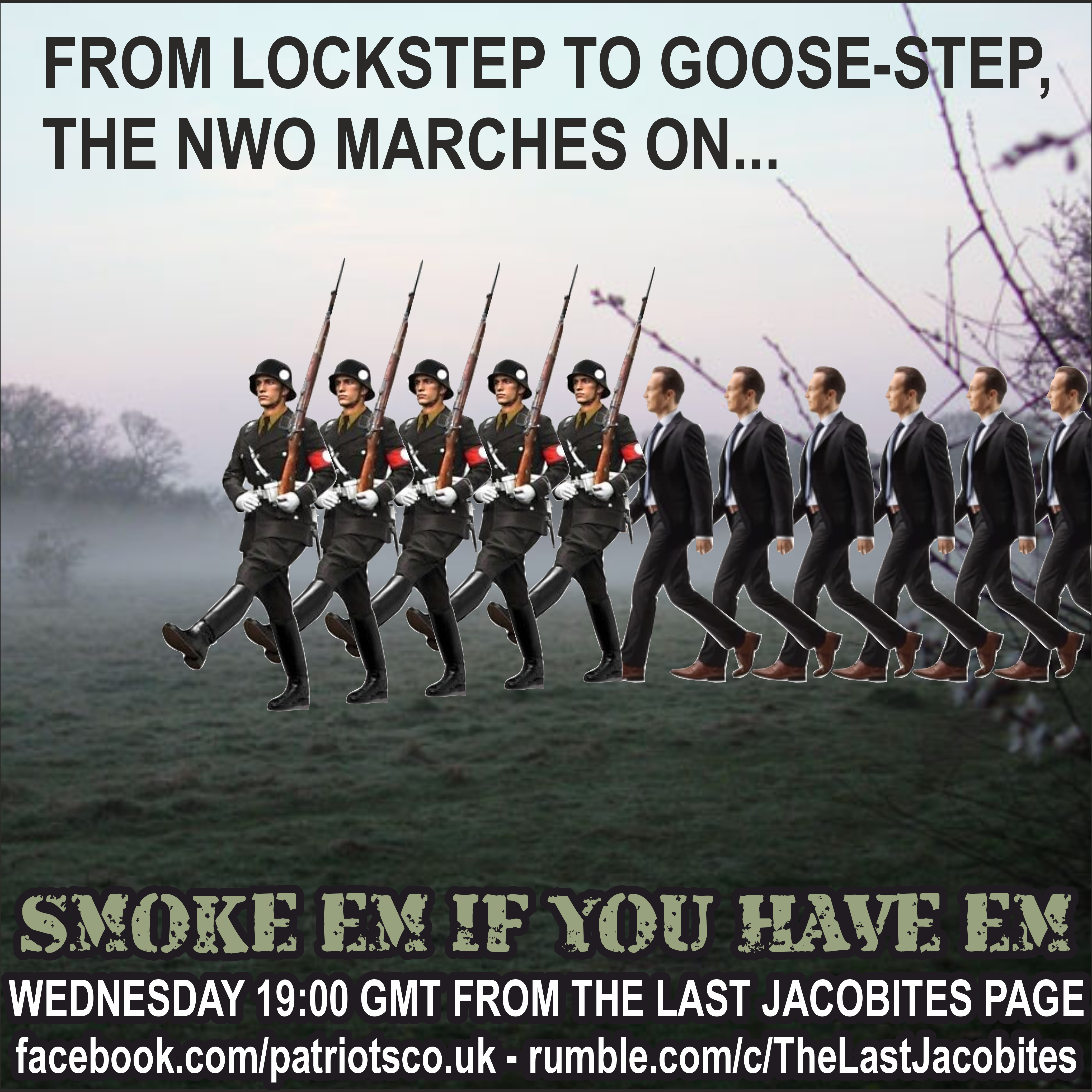 From Lockstep to Goose-step, the NWO marches on...