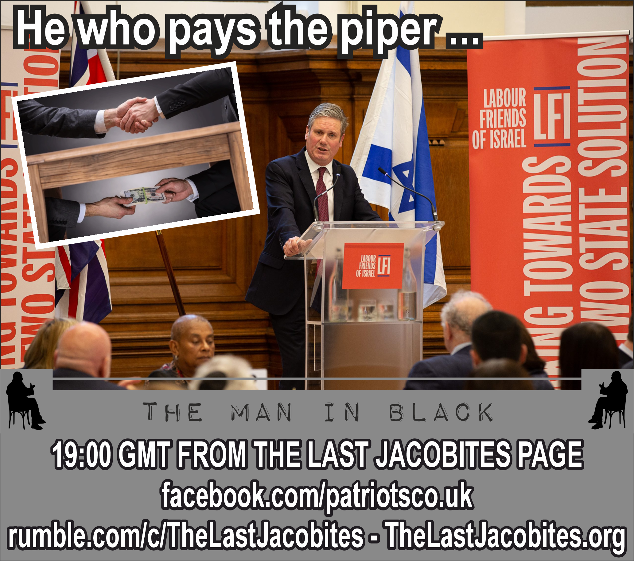 He who pays the piper ...